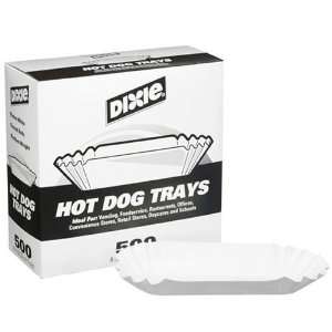  Dixie Hot Dog Trays 8 in./500 ct.