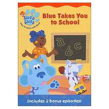 Blues Clues Blue Takes You To School DVD   Pbs Paramount   Toys R 