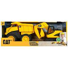   Pack   Dump Truck and Excavator   Toy State Industrial   