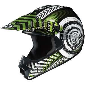   CL XY Wanted Youth Motocross Helmet MC 4 Green Small S 0863 1704 54