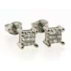 earrings in 14k white gold 1 cttw studs a exquisite pair of diamond 