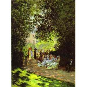     Claude Monet   24 x 32 inches   Monceau Park