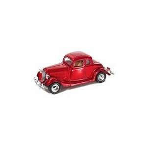  1934 Ford Coupe 1/24 Metallic Red Toys & Games