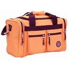 Rockland Bel Air Carry On Tote Duffle Bag   Yellow Orange Color