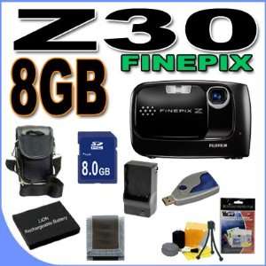  Fujifilm FinePix Z30 10MP Digital Camera w/3x Optical Zoom 
