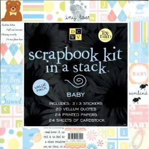   Inch by 12 Inch Scrapbook Kit In A Stack, Baby Arts, Crafts & Sewing