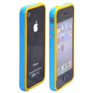  TPU Bumper Frame Case for Apple iPhone 4/ iPhone 4S (Blue 