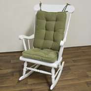 Greendale Home Fashions Standard Rocking Chair Cushion   Hyatt fabric 