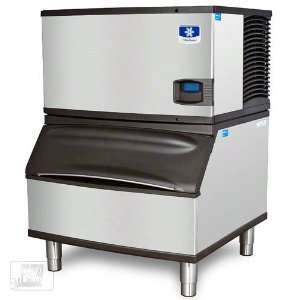   170 310 Lb Half Size Cube Ice Machine w/ Storage Bin   Indigo Series