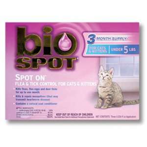    On for Cats and Kittens, Under 5 lbs., 3 Month Supply