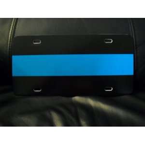  Thin Blue Line Police Interceptor License Plate 
