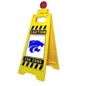 Kansas State Wildcats 29 inch Caution Blinking Fan Zone Floor Stand 
