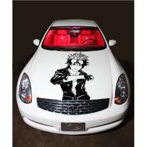   Decals Mural Anime Man Warrior with Glasses D1855