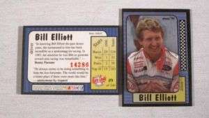 NASCAR 1991 Bill Elliott Raised Face Maxx Card  