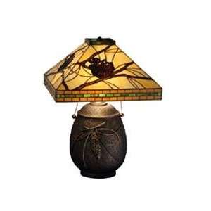  Meyda Tiffany 67853 Table Lamp, Honey