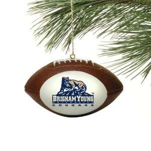 Brigham Young Cougars Mini Football Christmas Ornament 