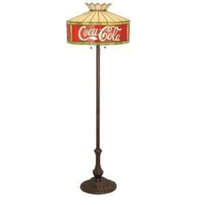 Meyda Tiffany 74068 3 Light Coca Cola Floor Lamp   4819665 