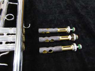   Bb Vitnage 1970s Silver Trumpet w/ Original Case, Serial Number 26059