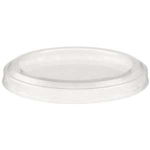   Plastic Flat Lid for 5 and 8 oz Dessert Dish, Clear (10 Packs of 50