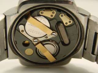 1975 ALL STAINLESS STEEL OMEGA CONSTELLATION LED WATCH.  