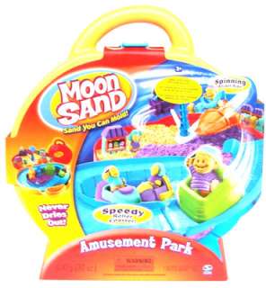 Moon Sand Amusement Park Activity Carry Case Playset  