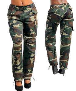 Sexy Camoflauge Army Cargo Pants  