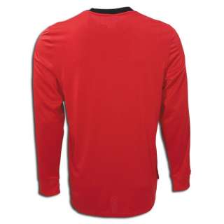 NIKE MANCHESTER UNITED LONG SLEEVE HOME JERSEY 2009/10 X LARGE  