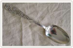 Whiting Mfg BERRY Pattern Table Spoon OLD  