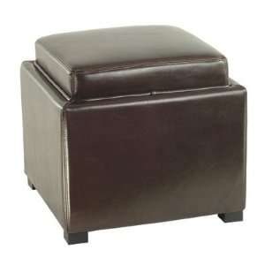    Safavieh Furniture HUD4006E Bobbi Storage Ottoman