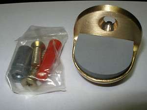   Manufacturing Co. 1211 Brass Universal Dome Door Stop Cast New  