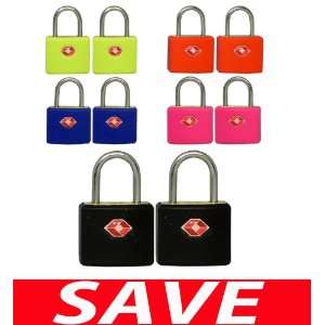  New 2 TSA Lock w/ 2 Keys for Travel luggage security MANY 