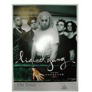  Liquid Gang Poster Band Shot Sunshine 