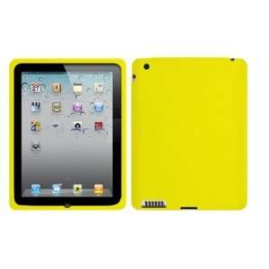 Yellow Smooth Durable Protective Silicone Gel Skin Cover Case for New 