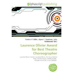  Laurence Olivier Award for Best Theatre Choreographer 