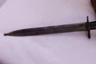 US 1897 Krag Springfield Rifle Bayonet w/Scabbard & Cartridge Belt 
