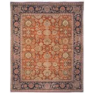  Safavieh Rugs Old World Collection OW120A 4 Salmon/Navy 4 