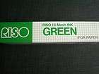   Gocco Hi mesh INK for paper GREEN Screen printer PG 5 PG 11 PG 10
