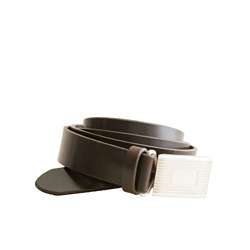Classic leather plaque belt $49.50 [see more colors]