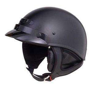  GMax GM35X Solid Half Helmet   Fully Dressed   Large/Flat 