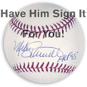 Mike Schmidt Autograph Cast Personalized Autographed Baseball  
