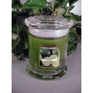  Lime Scented 13 oz Status Rock Jar Wax Candle