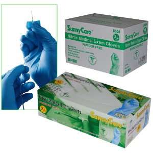  Sunnycare #8604 Nitrile Medical Exam Gloves Powder Free 