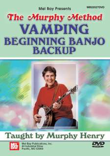 Murphy Henry Vamping Beginning Banjo Backup DVD NEW  