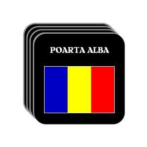  Romania   POARTA ALBA Set of 4 Mini Mousepad Coasters 
