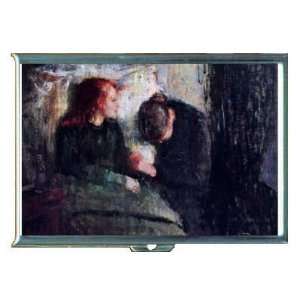   MUNCH THE SICK CHILD ID Holder, Cigarette Case or Wallet MADE IN USA