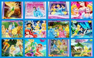 Disney Princess Tinker Bell ARIEL Cinderella Jigsaw Puzzle 100 pcs Mix 