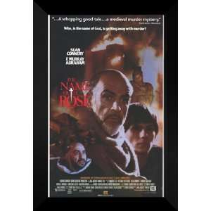  The Name of the Rose 27x40 FRAMED Movie Poster   B 1986 