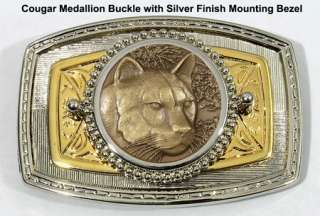   Lion Wildllife DCJ™ Dress Award Trophy Belt Buckle   Stunning  