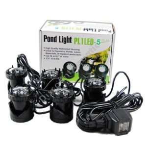 LED POND FOUNTAIN POOL LIGHT WITH FOUR COLOR LENS  