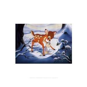  Bambis Winter Trail by Walt Disney 20x16
